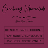 Soy Wax Melts - Cranberry Marmalade