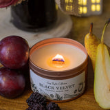 Wood Wick Candle | Black Velvet