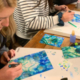 Winter Wonder - Alcohol Inks | Saturday 25th October - 10am till 1pm