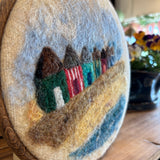 Needle Felting - Beach Huts | Saturday 1st August - 2pm till 5pm