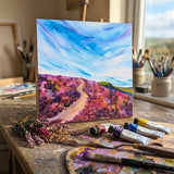 Acrylic Painting - Heather Moors in Bloom | Saturday 18th July - 10am till 1pm