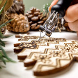 Christmas Pyrography - Burn Rustic Decorations | Saturday 29th November - 10am till 1pm