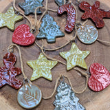 Pottery - Christmas Garland | Saturday 22nd November - 10.30am till 1pm