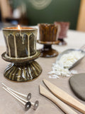 Clay & Candles - A Creative Two-Part Workshop | Sat 18th Oct: 10am-1pm & Tues 18th Nov:  6.30-8.30pm