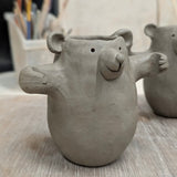 Pottery - Bear Hug Pot | Thursday 29th May - 10am till 12.30pm