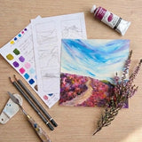 Acrylic Painting - Heather Moors in Bloom | Saturday 18th July - 10am till 1pm