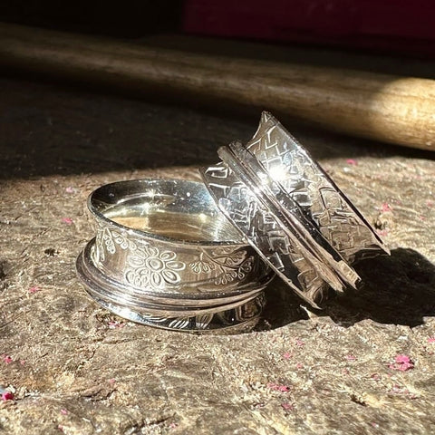 Silver Spinner Rings | Saturday 15th March - 10am till 1pm