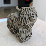 Pottery - Highland Cow | Friday 24th January - 2pm till 5pm