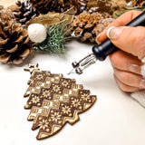 Christmas Pyrography - Burn Rustic Decorations | Saturday 29th November - 10am till 1pm