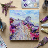 Acrylic Painting - Heather Moors in Bloom | Saturday 18th July - 10am till 1pm