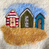 Needle Felting - Beach Huts | Saturday 1st August - 2pm till 5pm