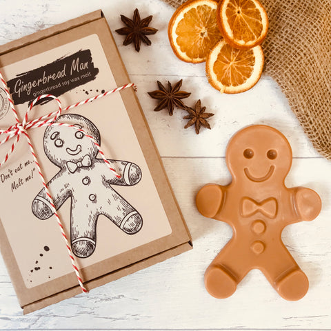 Soy Wax Melts - Lifesize Gingerbread Man