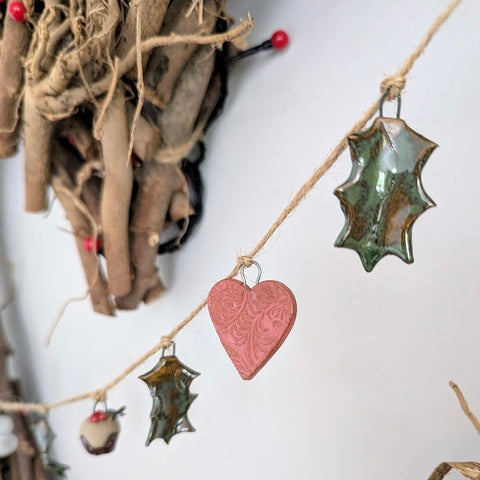 Pottery - Christmas Garland | Saturday 22nd November - 10.30am till 1pm