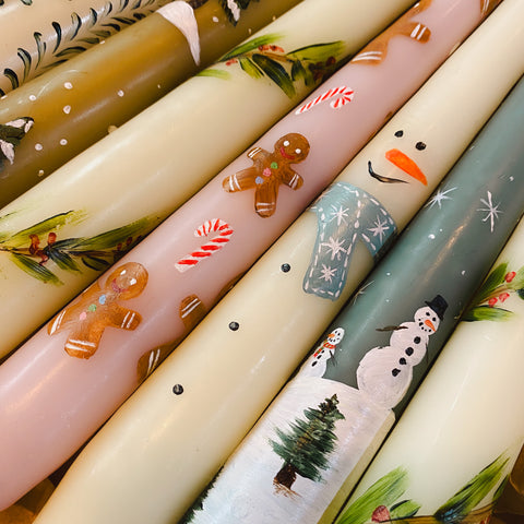 Christmas Tipsy Tapers - Candle Painting | Saturday 6th December - 3pm till 5pm