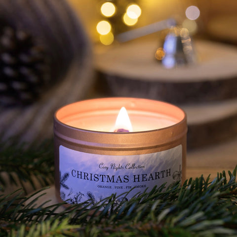 Wood Wick Candle | Christmas Hearth