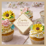 Cupcakes - Fondant Florals | Tuesday 16th June - 6pm till 9pm