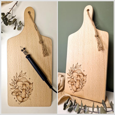 Pyrography - Chopping Boards | Saturday 21st February - 10am till 1pm
