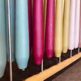 Pair of Dinner Candles - Plum