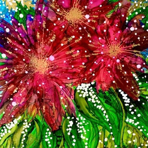 Winter Wonder - Alcohol Inks | Saturday 25th October - 10am till 1pm