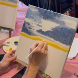 Acrylic Canvas Painting - Coastal Path | Saturday 18th July - 2pm till 5pm