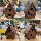 Pottery Gingerbread House | Thursday 22nd October - 10am till 4pm