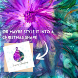 Alcohol Inks - Christmas Cards | Tuesday 10th November - 6pm till 9pm