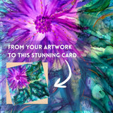 Alcohol Inks - Christmas Cards | Tuesday 10th November - 6pm till 9pm