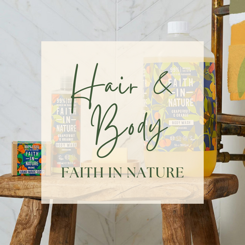 Faith in Nature | 400ml Refill Pouches | Shampoo Conditioner Body Wash