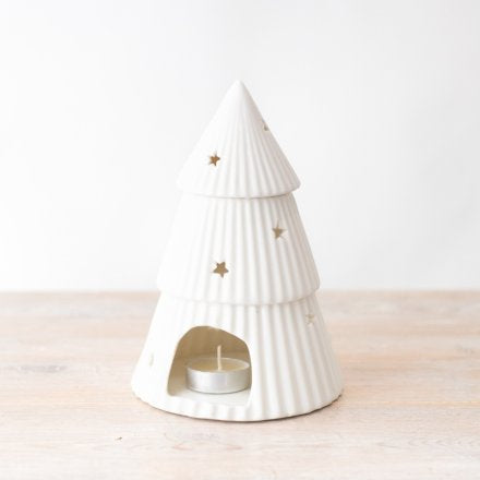 White Christmas Tree | Wax Melt Warmer