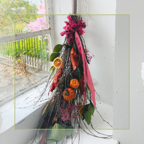 Brooms & Blooms - Floristry | Saturday 25th October - 2.30pm till 4.30pm