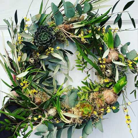 Spring Living Wreath Workshop | Thursday 14th March - 6.30pm till 8.30pm