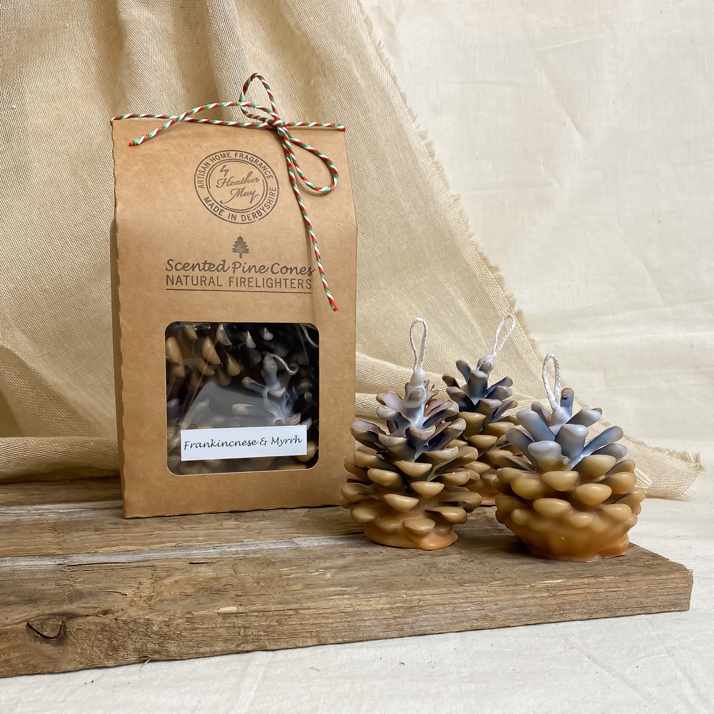 Scented Pine Cones - Frankincense & Myrrh – by HeatherMay