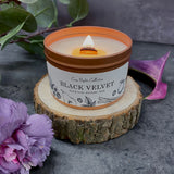 Wood Wick Candle | Black Velvet