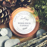 Wood Wick Candle | Christmas Hearth